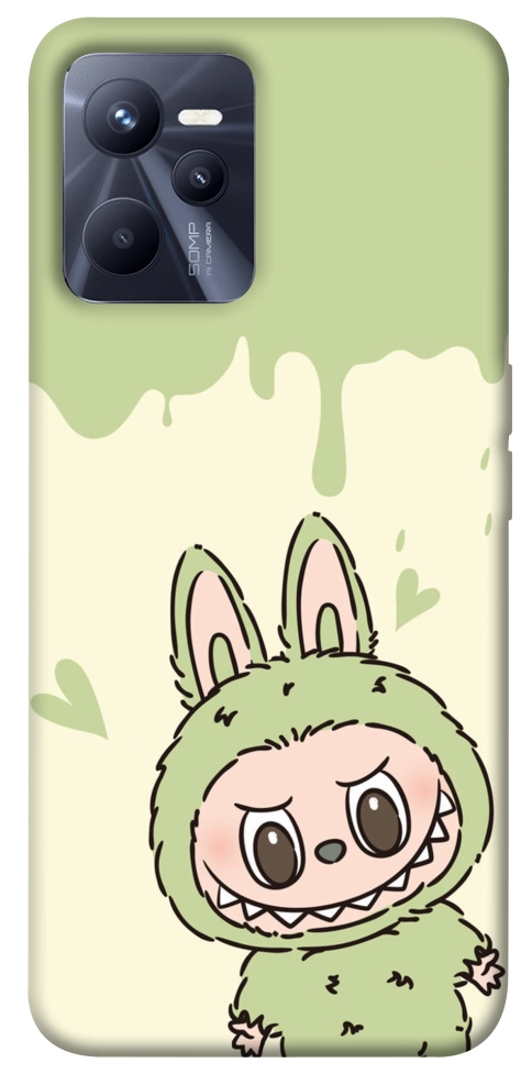Чехол Labubu green для Realme C35