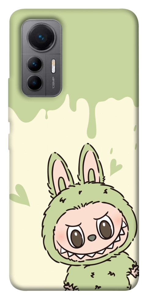 Чехол Labubu green для Xiaomi 12 Lite