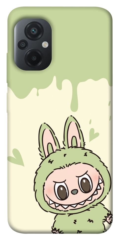 Чохол Labubu green для Xiaomi Poco M5