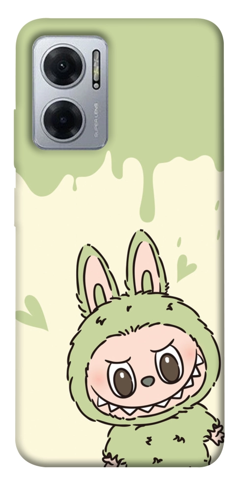 Чехол Labubu green для Xiaomi Redmi Note 11E