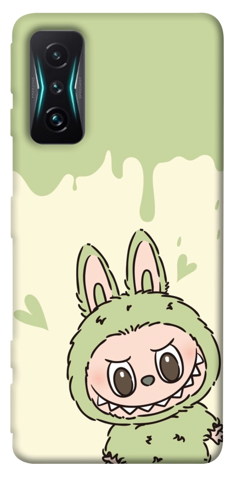 Чехол Labubu green для Xiaomi Redmi K50 Gaming