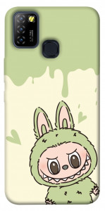 Чохол Labubu green для Infinix Hot 10 Lite