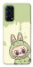 Чохол Labubu green для Oppo Reno 5 4G