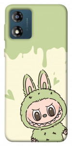 Чехол Labubu green для Motorola Moto E13