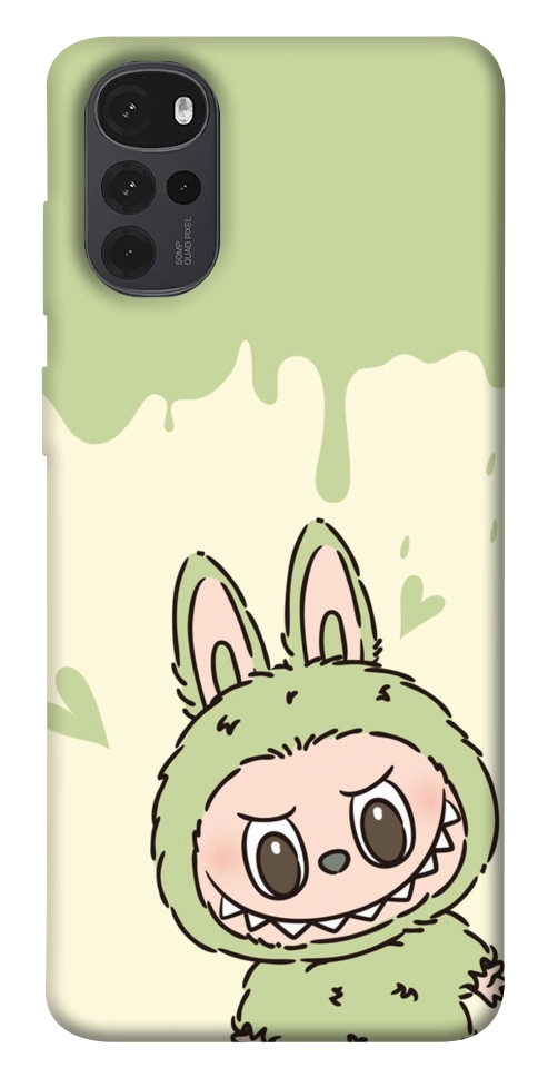 Чехол Labubu green для Motorola Moto G22