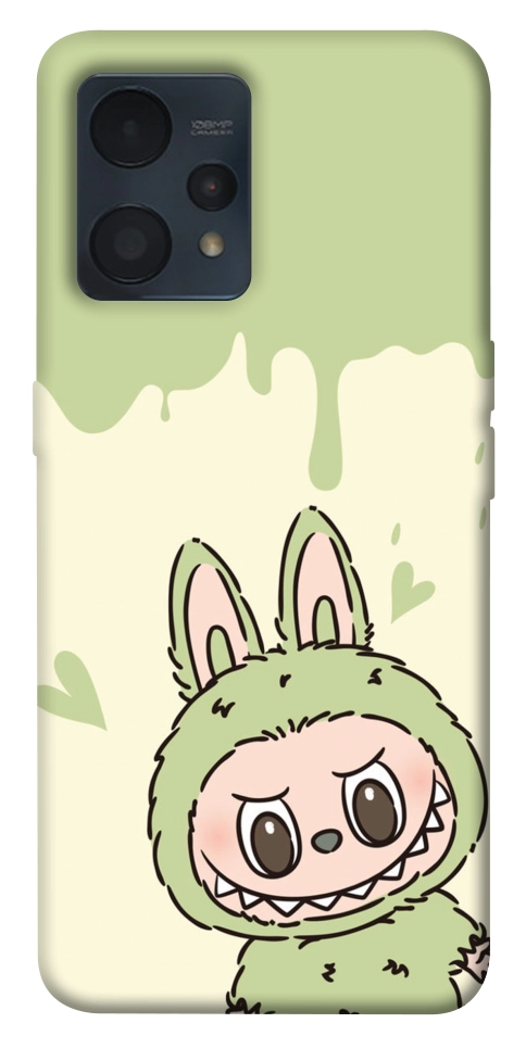 Чохол Labubu green для Realme 9 Pro+