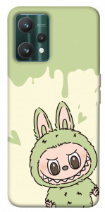 Чохол Labubu green для Realme 9 Pro