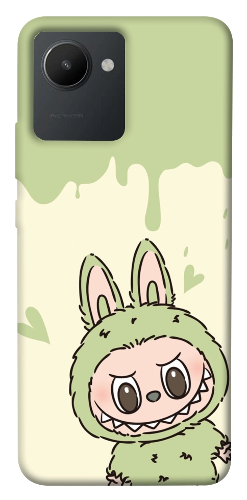 Чехол Labubu green для Realme C30