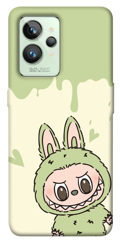 Чохол Labubu green для Realme GT2