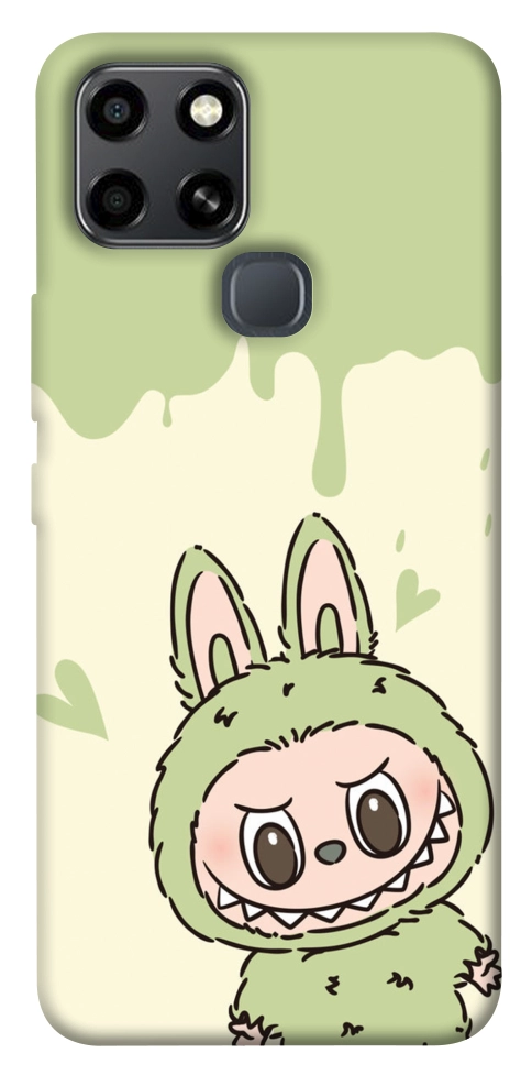 Чехол Labubu green для Infinix Smart 6