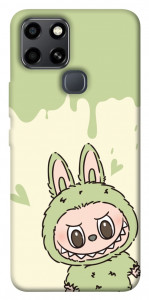 Чохол Labubu green для Infinix Smart 6