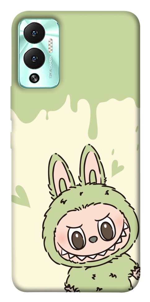 Чохол Labubu green для Infinix Hot 12 Play