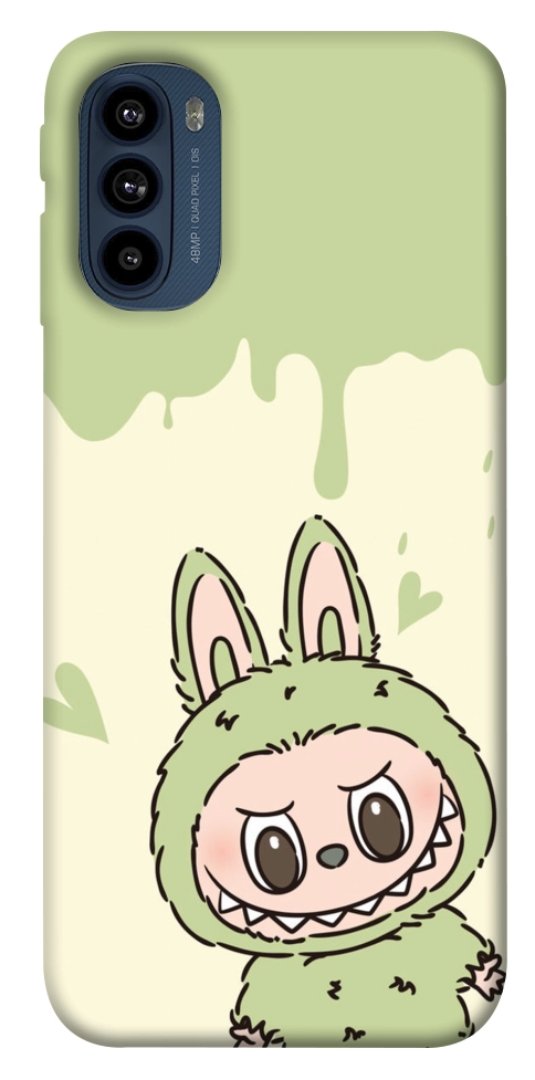 Чохол Labubu green для Motorola Moto G41