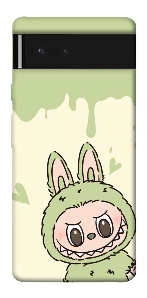 Чехол Labubu green для Google Pixel 6