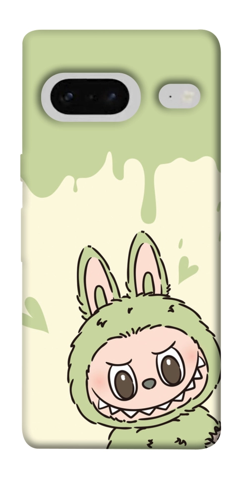 Чехол Labubu green для Google Pixel 7