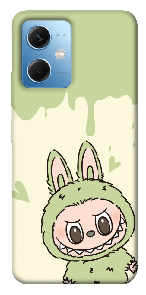 Чохол Labubu green для Xiaomi Poco X5