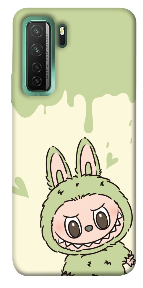 Чехол Labubu green для Huawei nova 7 SE