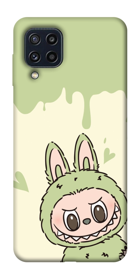 Чохол Labubu green для Galaxy M32