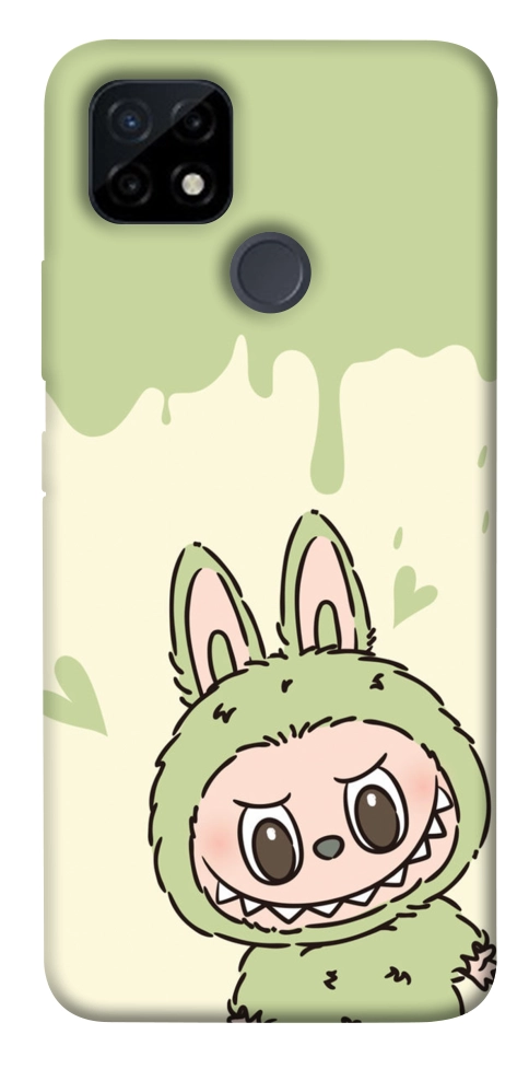 Чехол Labubu green для Realme C12