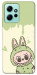 Чохол Labubu green для Xiaomi Redmi Note 12 4G