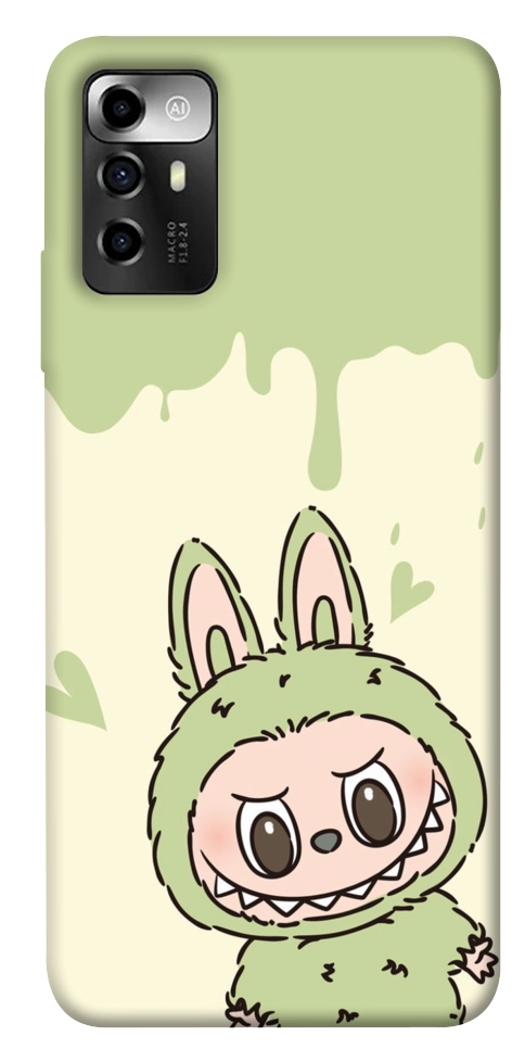 Чохол Labubu green для ZTE Blade A72