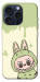 Чехол Labubu green для iPhone 15 Pro