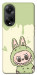 Чехол Labubu green для Oppo A58 4G