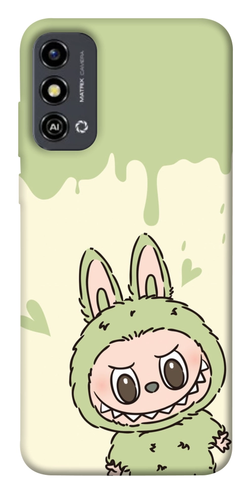 Чехол Labubu green для ZTE Blade A53
