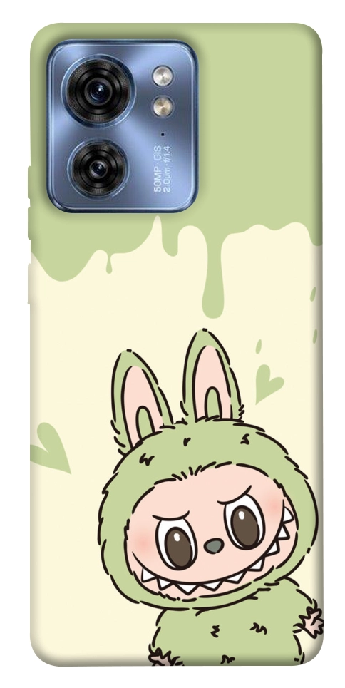 Чохол Labubu green для Motorola Edge 40