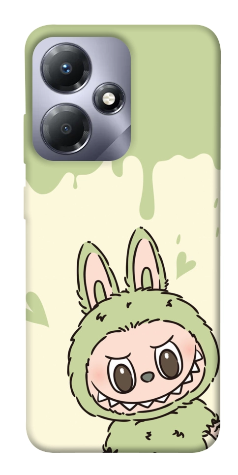 Чехол Labubu green для Infinix Hot 30i