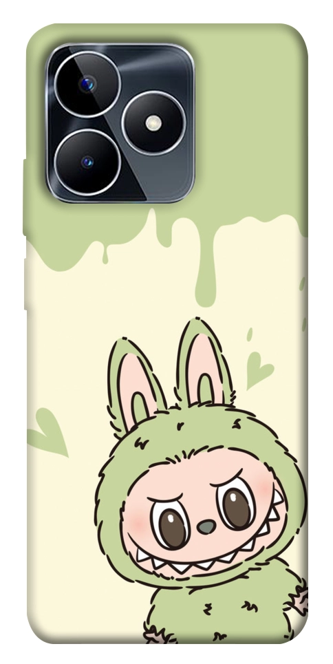 Чехол Labubu green для Realme C53