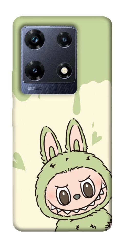 Чехол Labubu green для Infinix Note 30 Pro NFC