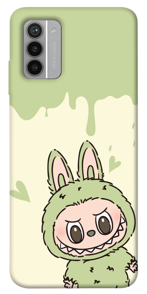 Чохол Labubu green для Nokia G42