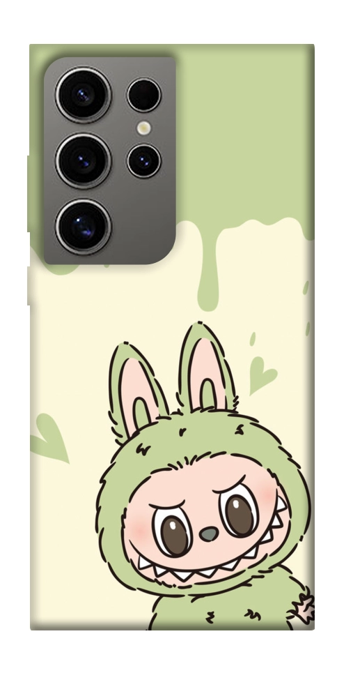 Чехол Labubu green для Galaxy S24 Ultra