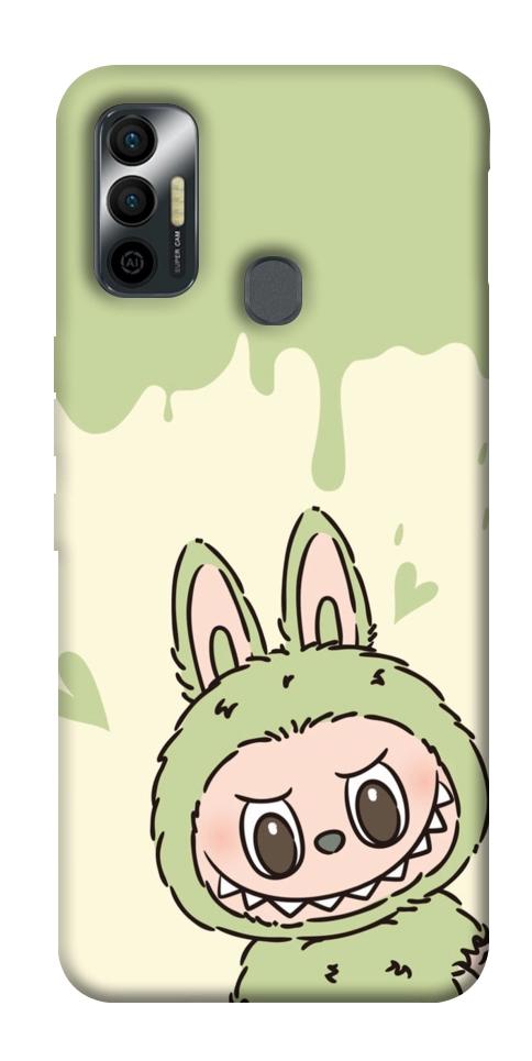 Чехол Labubu green для TECNO Spark 7