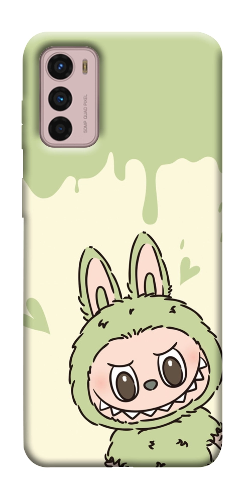 Чехол Labubu green для Motorola Moto G42