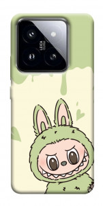 Чохол Labubu green для Xiaomi 14 Pro
