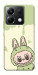 Чохол Labubu green для Xiaomi Poco X6