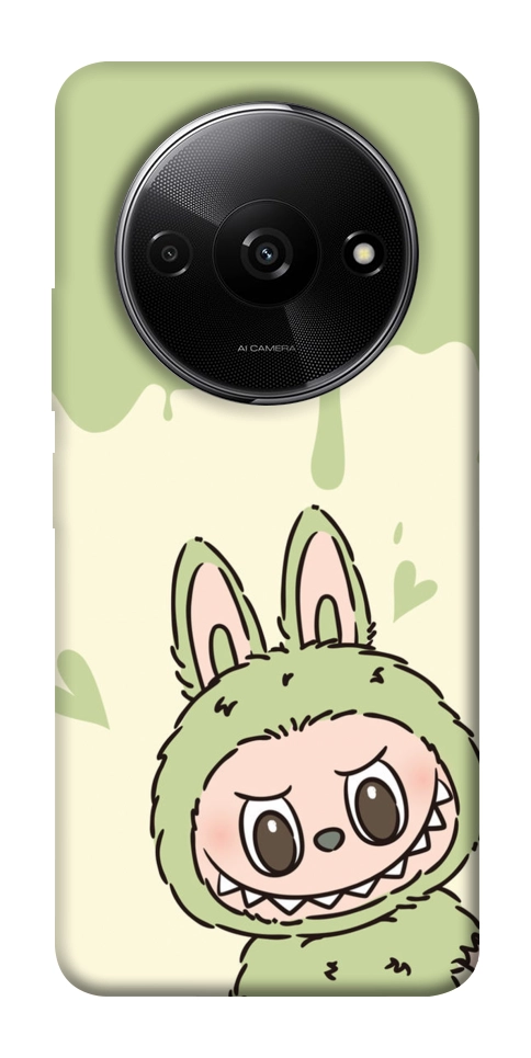 Чехол Labubu green для Xiaomi Redmi A3