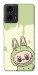 Чохол Labubu green для Motorola Moto G04