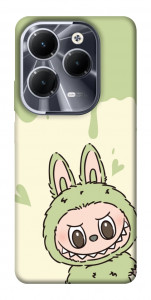 Чохол Labubu green для Infinix Hot 40 Pro
