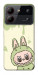 Чехол Labubu green для ZTE Blade A54 4G