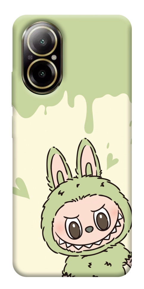 Чехол Labubu green для Realme C67 4G