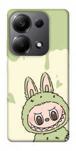 Чехол Labubu green для Xiaomi Redmi Note 13 Pro 5G