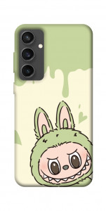 Чохол Labubu green для Galaxy S24 FE