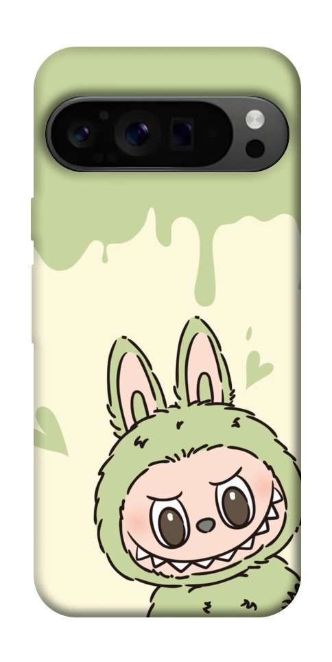 Чехол Labubu green для Google Pixel 9 Pro