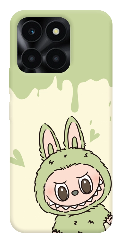 Чохол Labubu green для Huawei Honor X6a