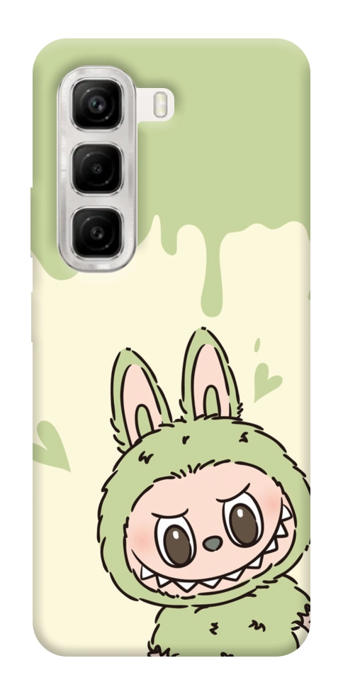 Чехол Labubu green для Infinix Hot 50 4G