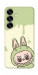 Чохол Labubu green для Galaxy S25+