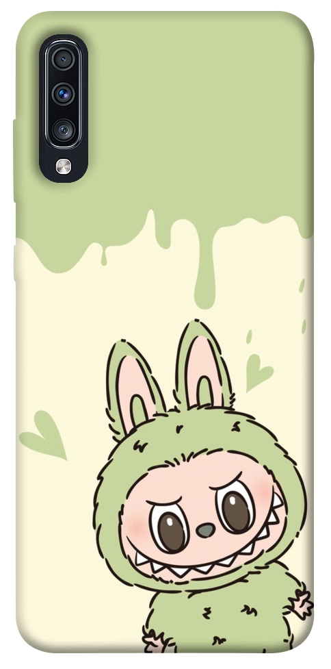 Чехол Labubu green для Galaxy A70s